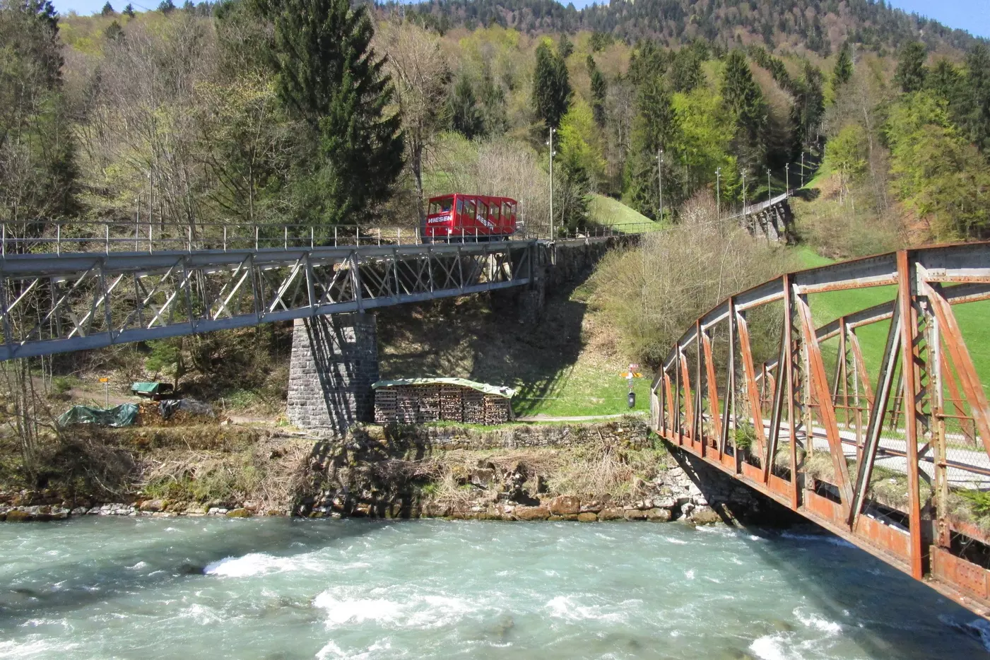 Situation mit Niesenbahn