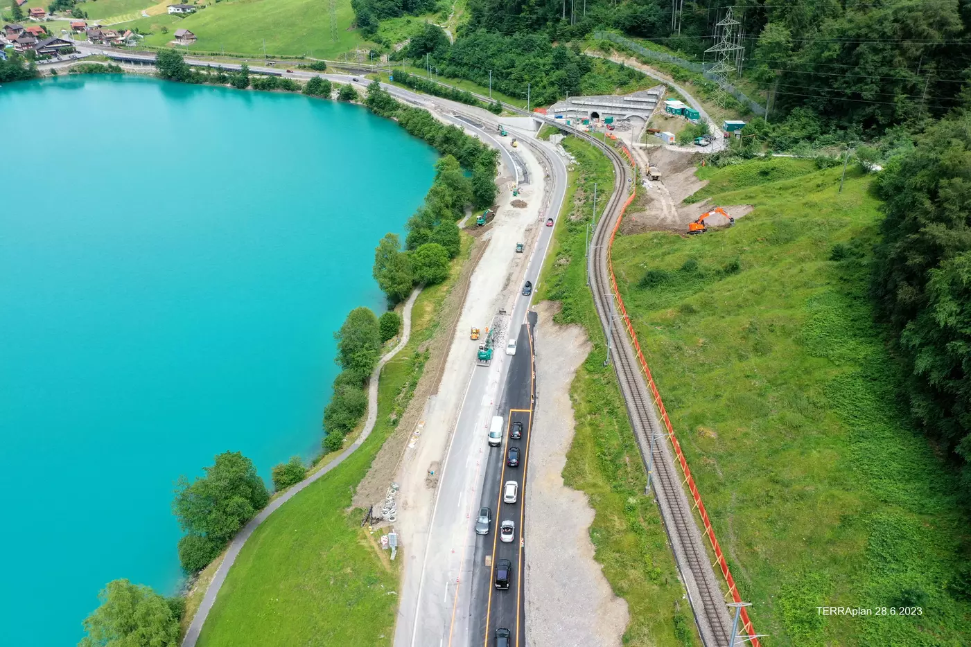 Netzvollendung N8 / Lungern Nord – Giswil Süd (Quelle: Terraplan)