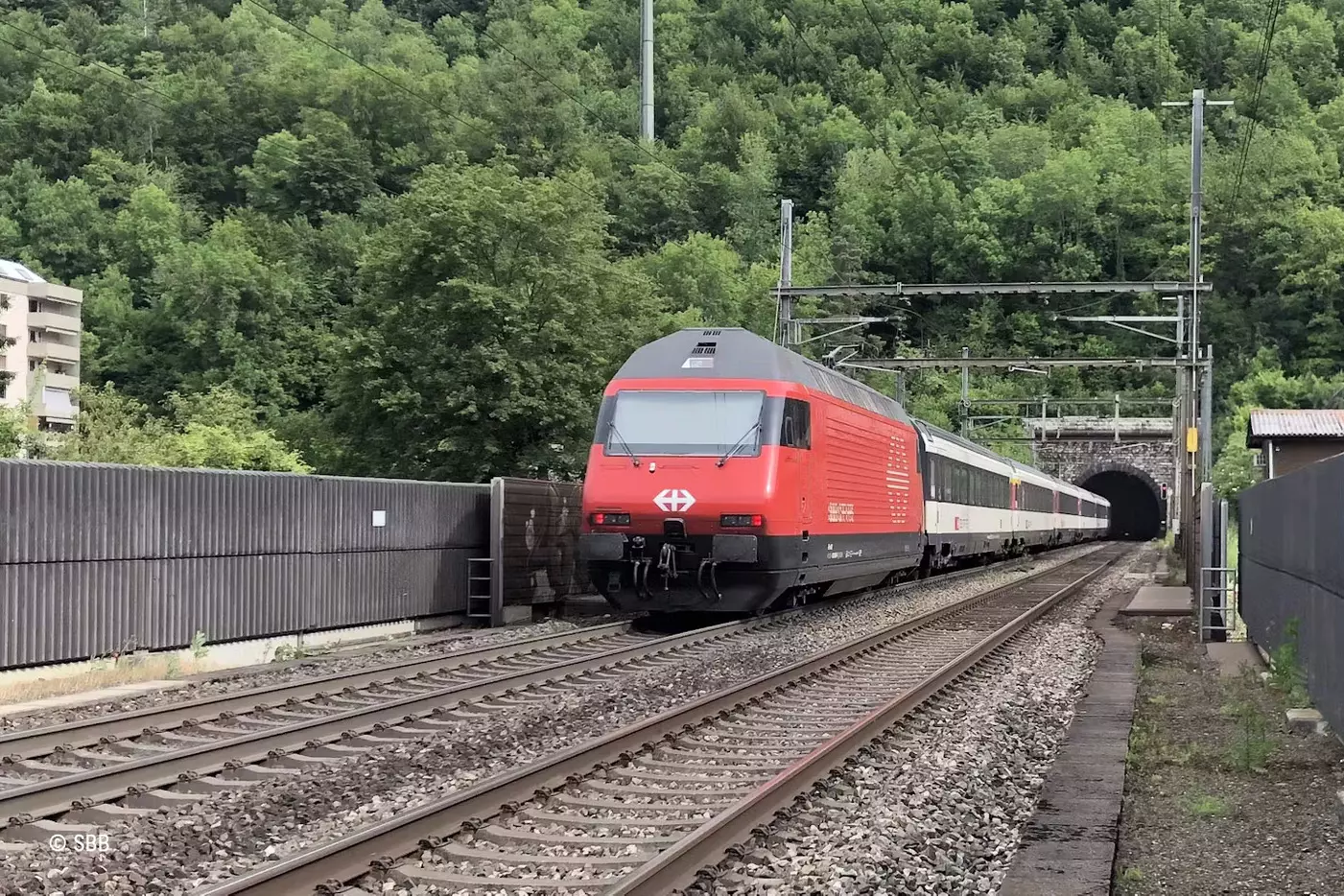 Sicherheit Eisenbahntunnel: Hauensteintunnel