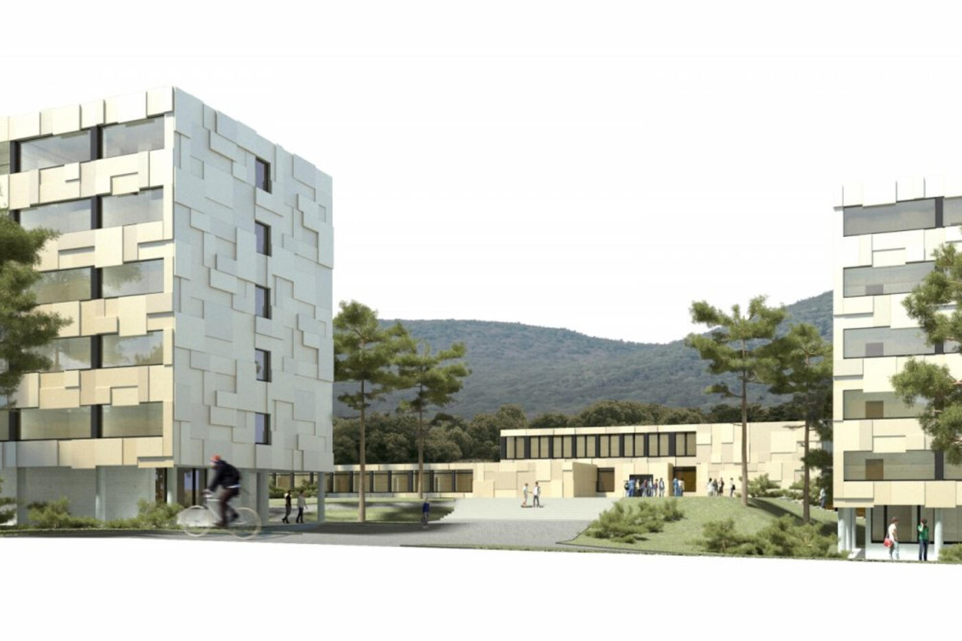 Suissetec Campus - Ausbau und Sanierung Bildungszentrum (Visualisierung: suissetec & architektur curcio)