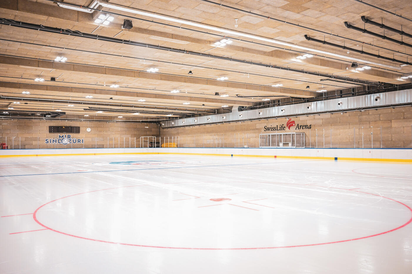 Trainingshalle in der Swiss Life Arena, Zürich Altstetten  ©ZSC Lions AG