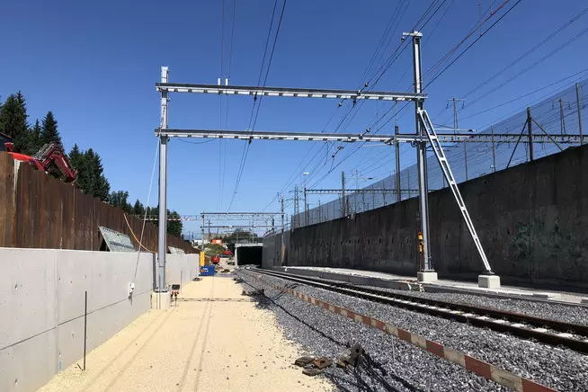 Perspektive des ausgeführten Bauwerkes