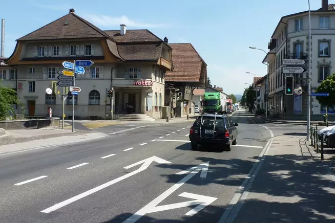 Lichtsignalanlage Löwenkreuzung Oberburg