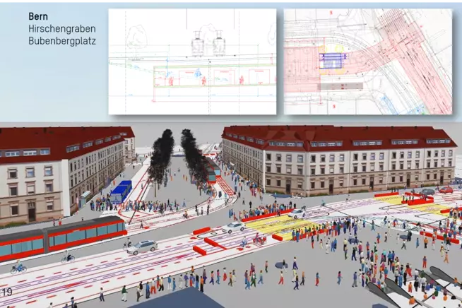 ZBB Hirschengraben Simulation