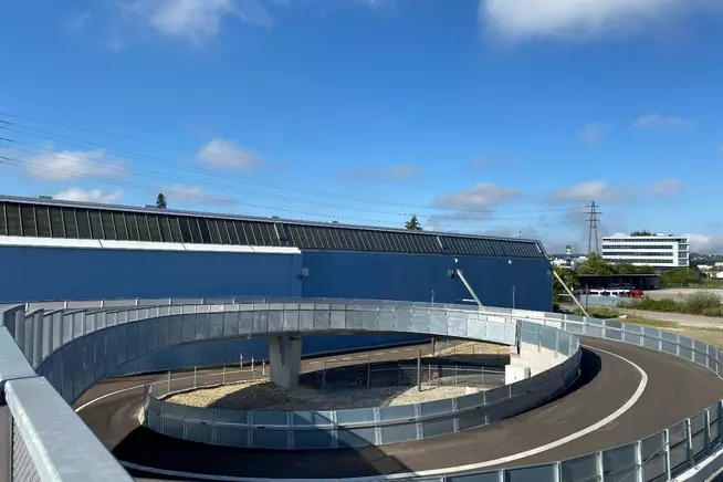 Modernisation de la gare de Givisiez Passerelle à mobilité douce